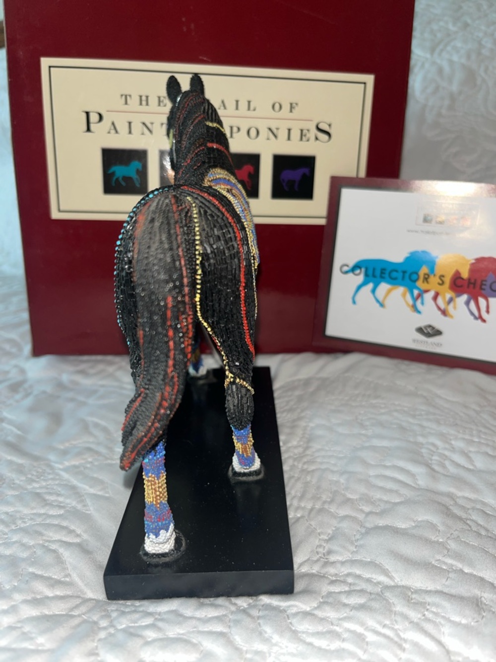 Navajo Black Beauty-The Trail of Painted Ponies - Picture 4 of 6